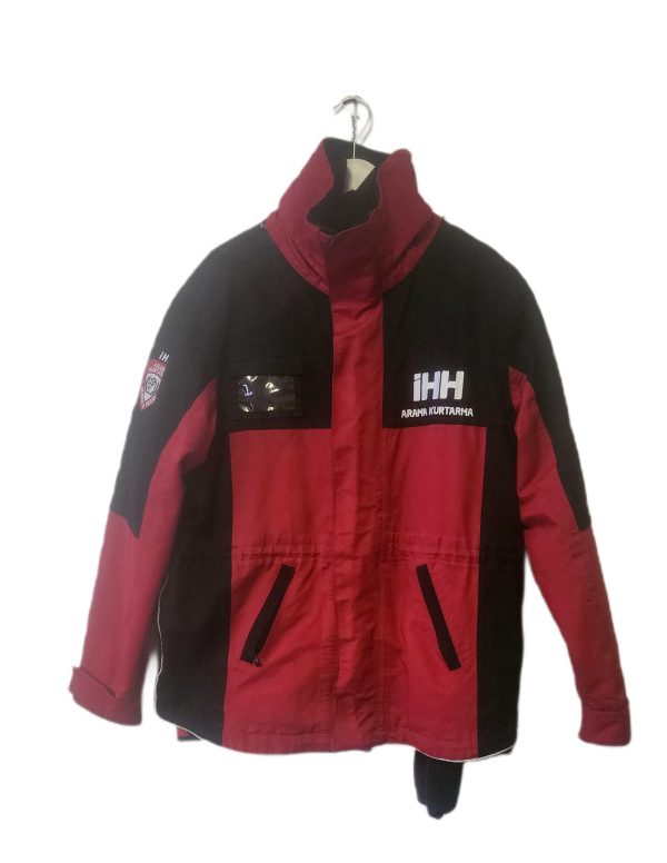 Kırmızı Siyah Kışlık Parka Kod 005